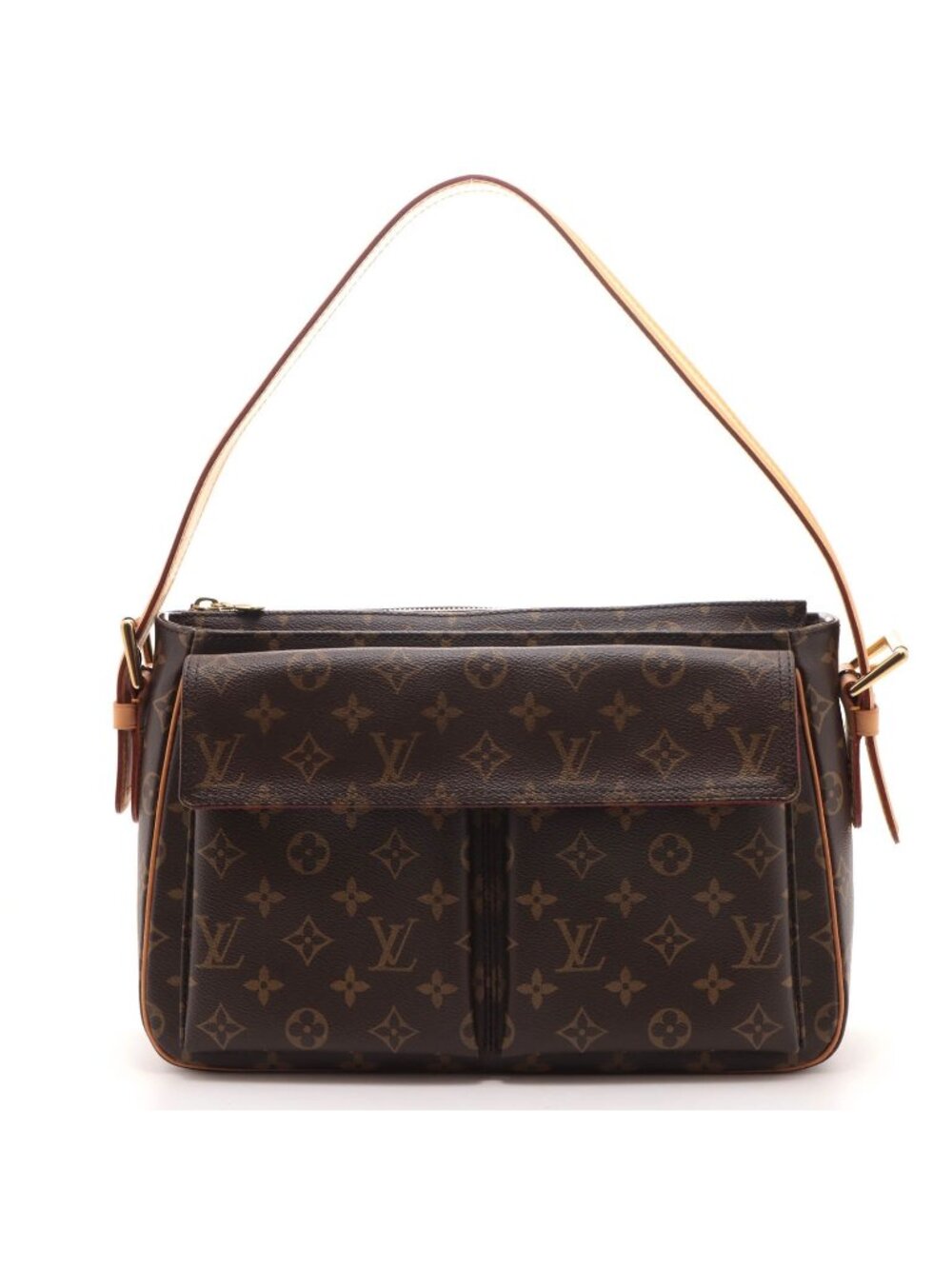 Louis Vuitton Viva-Cite GM Monogram Shoulder Bag Canvas Alma Nyack